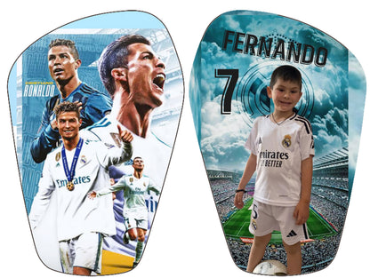 Espinilleras 100% personalizadas. Tamaño Estándar