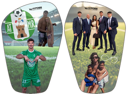 Espinilleras 100% personalizadas. Tamaño Estándar